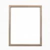 Nkuku 50x30 cm Light Wood and Glass Indu Frame