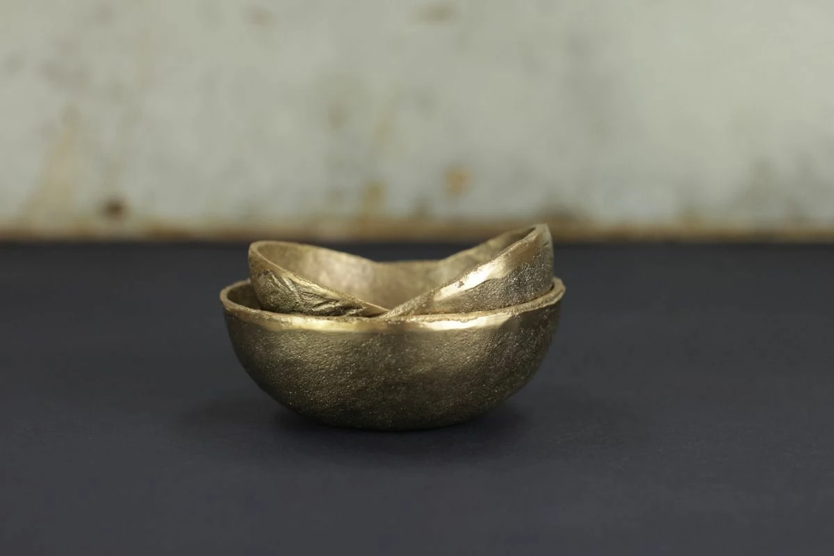 Nkuku Large Jahi Brass Bowl 7 Nkuku Large Jahi Brass Bowl