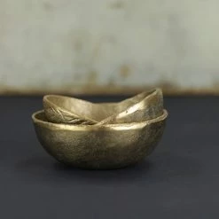 Nkuku Large Jahi Brass Bowl 8 Nkuku Large Jahi Brass Bowl