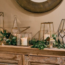 Nkuku Sanwi Standing Star Brass - Medium