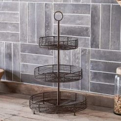 Nkuku Wire Tiered Kitchen Stand