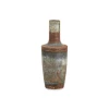 Nkuku Bennu Mini Bottle Vase Aged Zinc