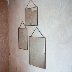 Nkuku Kiko Copper Frame Mirror