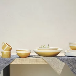 Nkuku Large Mustard Datia Mug