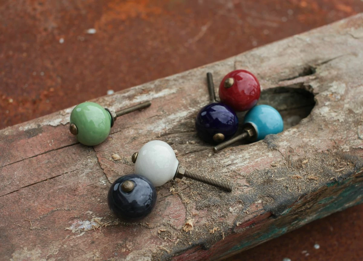 Nkuku Black Kitu Knob 2 Nkuku Black Kitu Knob