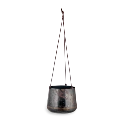 Nkuku Endo Iron Hanging Planter - Small