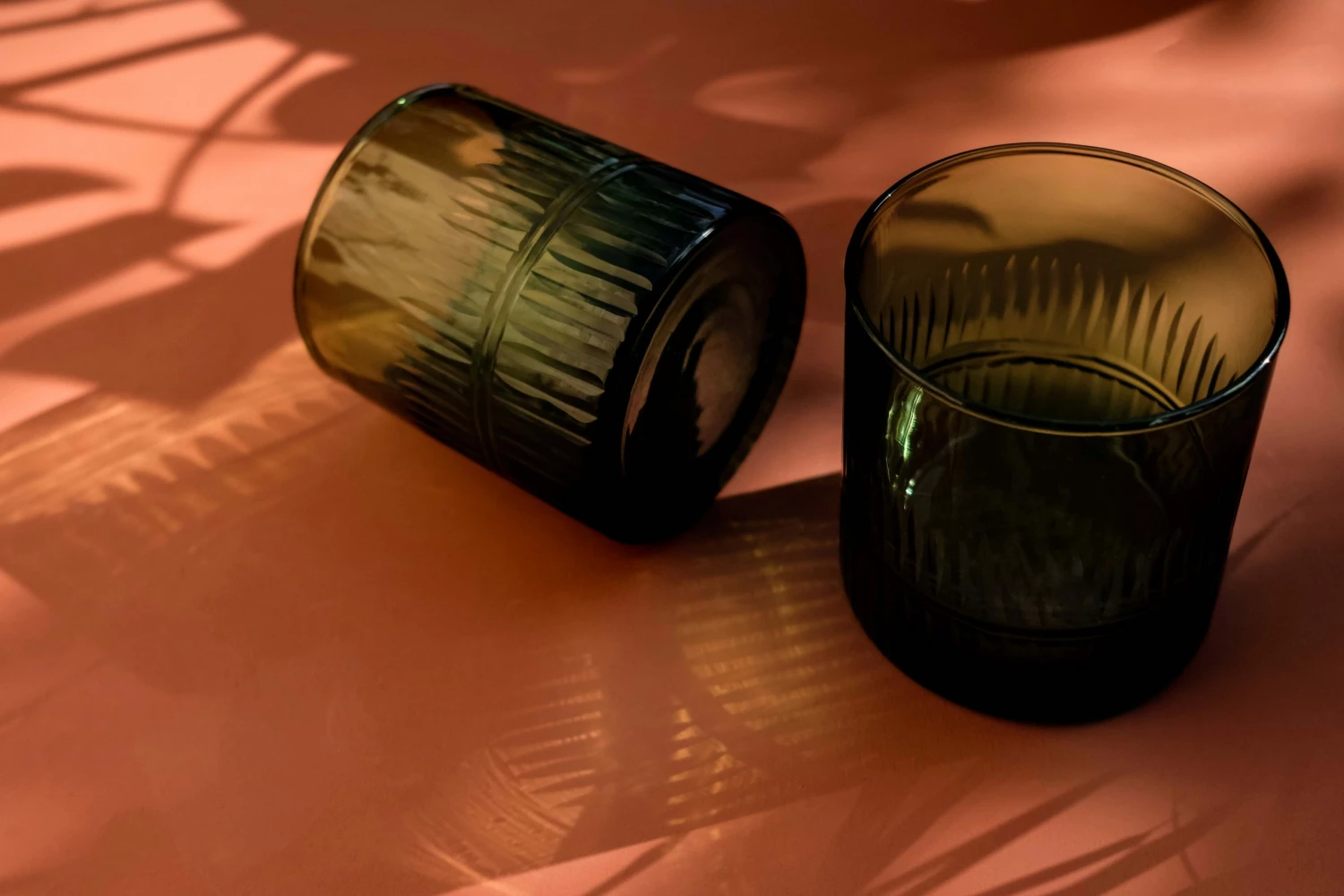 Nkuku Emerald Green Glass Tumbler 3 Nkuku Emerald Green Glass Tumbler