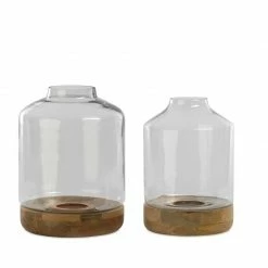 Nkuku Large Tapered Hurricane Lantern