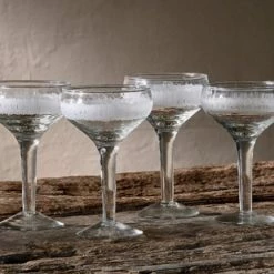 Nkuku Anara Etched Champagne Glass 5 Nkuku Anara Etched Champagne Glass