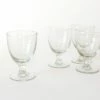 Nkuku Yala Hammered Wine Glass Set Of Four
