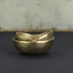 Nkuku Medium Jahi Gold Bowl