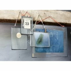 Nkuku Medium Zinc Glass Kiko Frame 10 Nkuku Medium Zinc Glass Kiko Frame