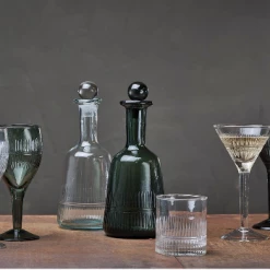 Nkuku Set of 4 Clear Mila Cocktail Glass
