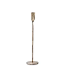 Nkuku Large Mbata Brass Candlestick