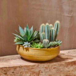 Nkuku Etched Tembesi Bowl