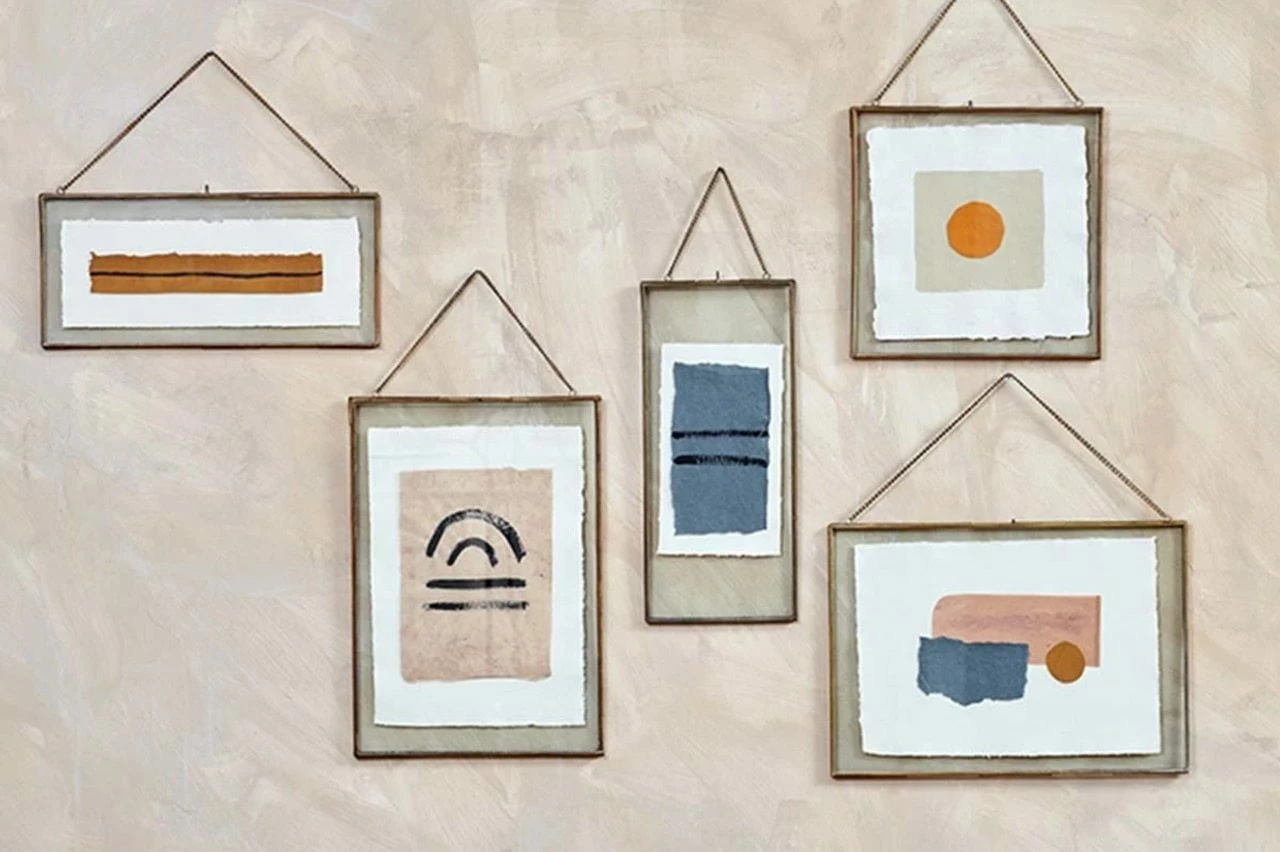 Nkuku Xl Brass Kiko Frame Portrait 36 X 29 Cm 6 Nkuku Xl Brass Kiko Frame Portrait 36 X 29 Cm