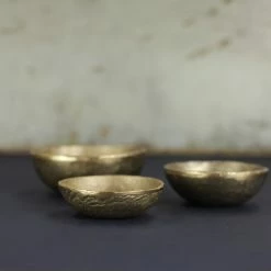 Nkuku Medium Jahi Gold Bowl
