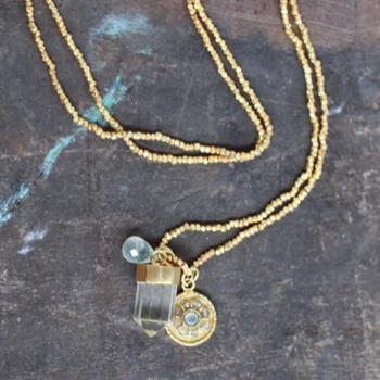 Nkuku Pandita Charm Necklace 2 Nkuku Pandita Charm Necklace