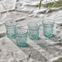 Nkuku Karala Clear Tumbler - Set of 4 3 Nkuku Karala Clear Tumbler - Set of 4