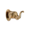 Nkuku Elephant Door Knocker Antique Brass