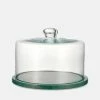 Nkuku Ovah Marble Cake Dome - Deep Green