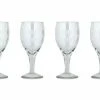 Nkuku Set of 4 Clear Mila Wine Glass