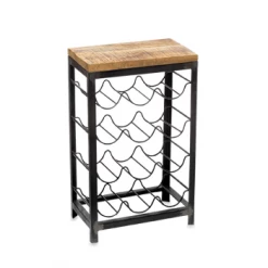 Nkuku Obra Industrial Style Wine Rack