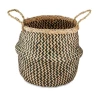 Nkuku Ekuri Basket In Black And Natural