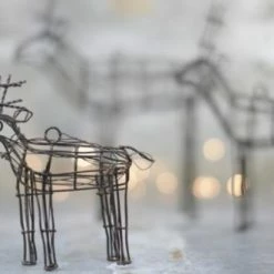 Nkuku Small Ineko Wire Modeled Reindeer 6 Nkuku Small Ineko Wire Modeled Reindeer