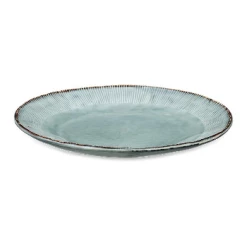 Nkuku Dusty Blue Malia Dinner Plate