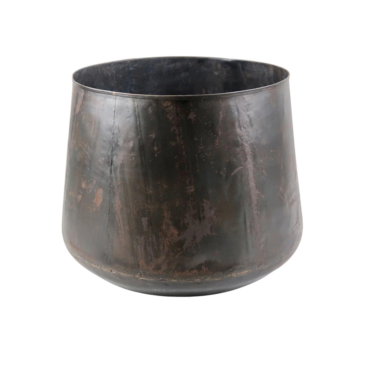 Nkuku Endo Reclaimed Iron Planter - Large 1 Nkuku Endo Reclaimed Iron Planter - Large