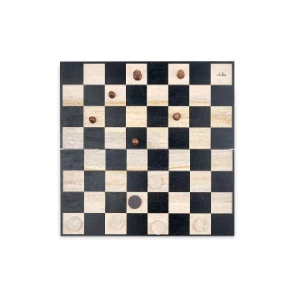 Nkuku Mango Wood Chess And Draughts 2 Nkuku Mango Wood Chess And Draughts