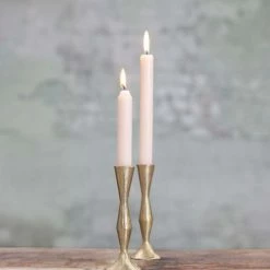 Nkuku Jahi Antique Brass Candlestick