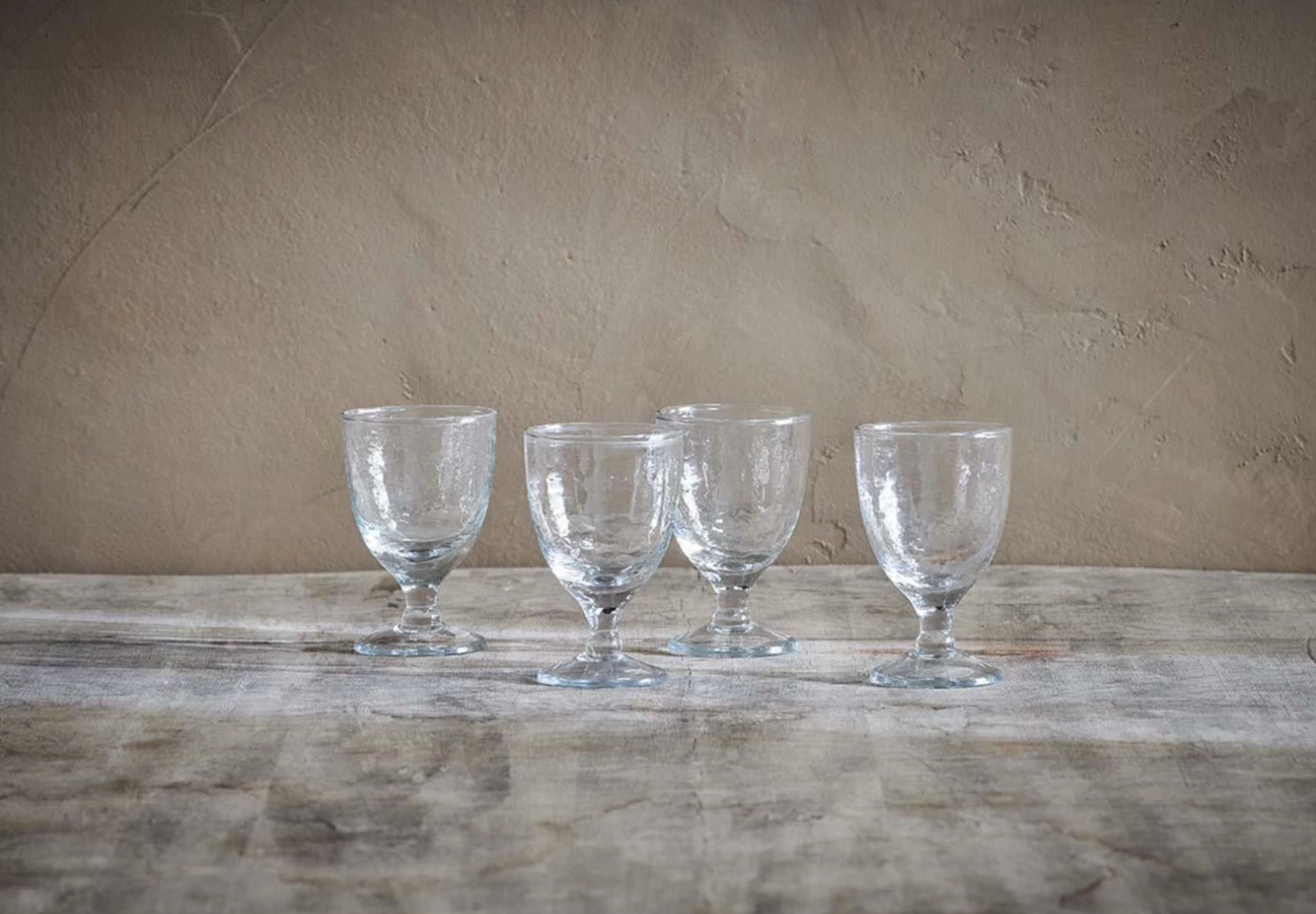 Nkuku Set of 4 Yala Hammered Wine Glass 2 Nkuku Set of 4 Yala Hammered Wine Glass